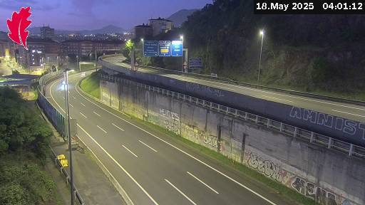 Bilbao: Salida Sabino Arana hacia Cantabria